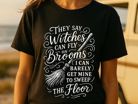 Funny Witch T-Shirt – Sarcastic Witchcore