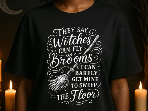Funny Witch T-Shirt – Sarcastic Witchcore - View 5