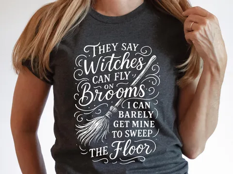 Funny Witch T-Shirt – Sarcastic Witchcore - View 7