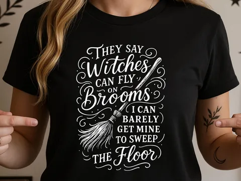 Funny Witch T-Shirt – Sarcastic Witchcore - View 2