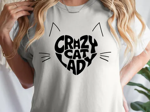 Crazy Cat Lady T-Shirt - View 2