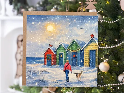 Dog Walker Christmas Card - View 9